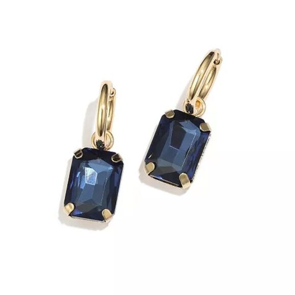 🎁Unwritten Multicolor Interchangeable Glass Gemstone Earrings Set - Picture 3 of 8